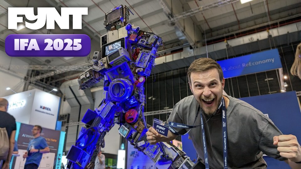 Roboter, so weit das Auge reicht. Ich hatte großen Spaß auf der IFA und möchte unbedingt nächstes Jahr wieder nach Berlin!