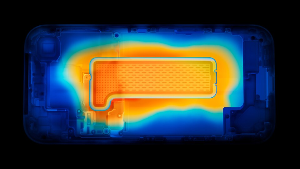 Viel Leistung erzeugt viel Abwärme. Im iPhone 17 Pro und Pro Max setzt Apple erstmals auf Kühlung mit einer sogenannten Vaport Chamber.