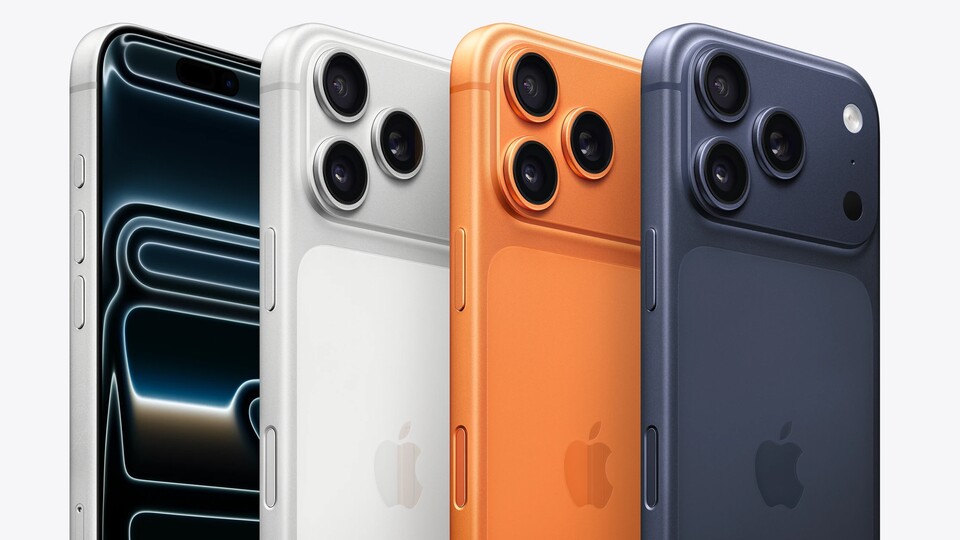 Drei Farben und ohne Titan: Das neue iPhone 17 Pro wird aus geschmiedetem Aluminium gefertigt.