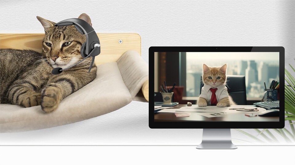 Wenn mein Kater oder die Katzen der anderen morgens ins Bild unserer Webcams laufen, dann war es das mit der Produktivität. Geht es euch auch so?