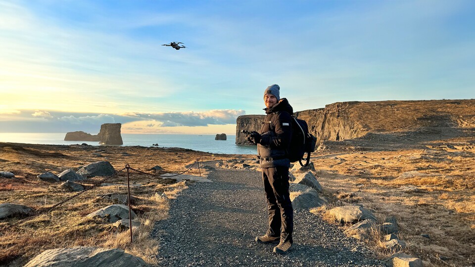 Mit der DJI Mini 3 Pro habe ich in Island unfassbar coole Aufnahmen machen können – ohne Drohne undenkbar!