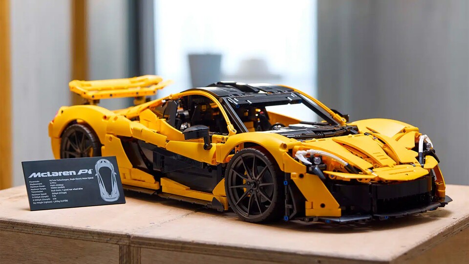 Aus einem der schönsten Supersportwägen der Welt kann nur eines der schönsten LEGO Technic-Sets resultieren: der brandneue McLaren P1