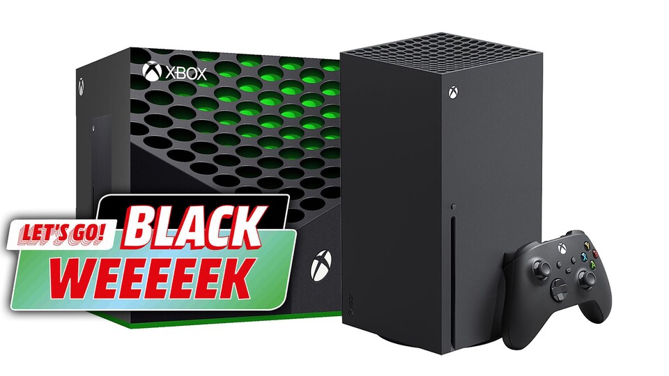 Erstmals unter 400€! Die Xbox Series X ist bei MediaMarkt während der Black Week zum bestpreis erhältlich.