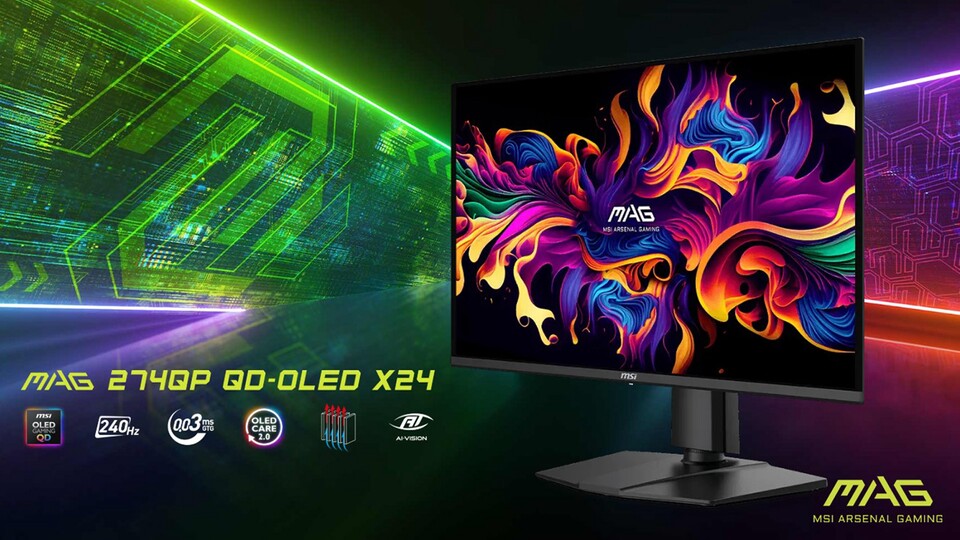 27 Zoll und WQHD sind nach wie vor die gefragtesten Specs für einen OLED-Monitor 2026 und die Auswahl ist riesig.