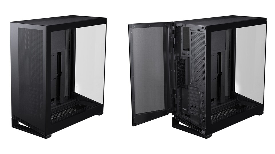 Auf die kleinen Details kommt es an! Wer seinen PC von allen Seiten zeigen will, wird sich über das Türchen an der Rückseite besonders freuen.