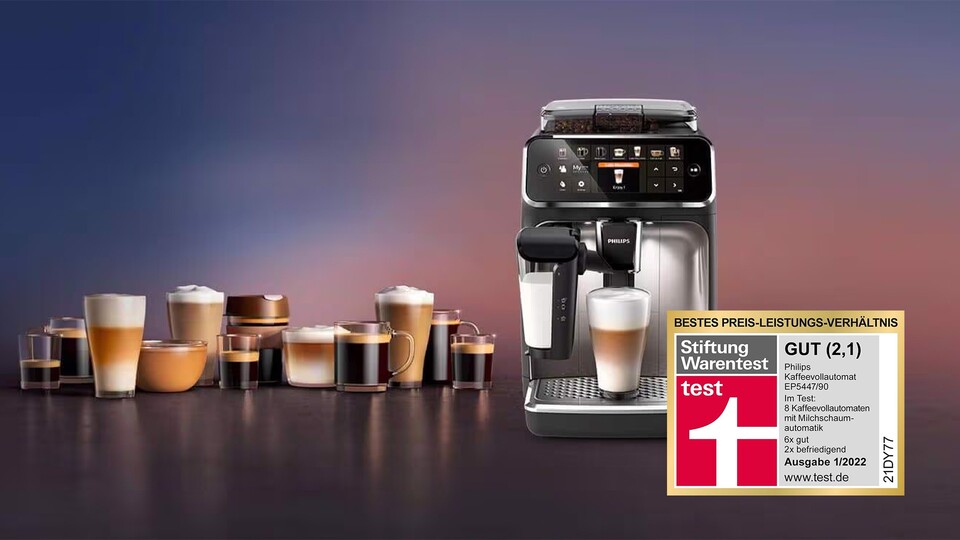 Stiftung Warentest sagt: Das ist der Kaffeevollautomat mit dem besten Preis-Leistungs-Verhältnis und zum Testzeitpunkt war er nicht mal im Angebot.
