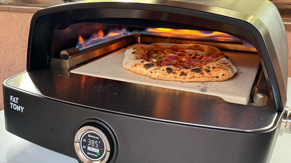 Ich hatte großen Spaß mit dem Fat Tony Pizzaofen von Burnhard und die Familie hatte große Freude an den Pizzen!