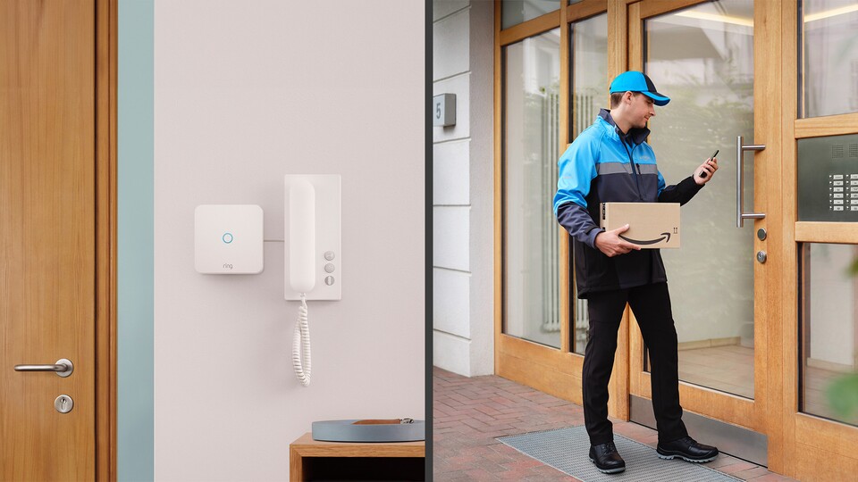 Mit dem Ring Intercom Modul rüstet ihr die modernsten Smart Home Funktionen einfach bei eurer bestehenden Klingel und Gegensprechanlage nach. Schon jetzt spart ihr im Angebot unglaubliche 62%.