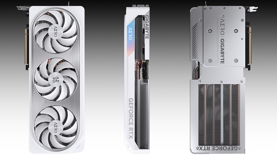 Schwarze Grafikkarten gibts viele - Weiße sind hingegen eine Seltenheit und in meinen Augen ein echter Hingucker!