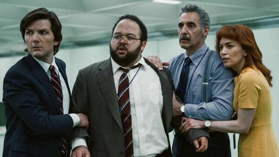 Die Hauptcharaktere Mark, Dylan, Irving und Helly haben bei der Arbeit den ein oder anderen Schock zu überwinden.