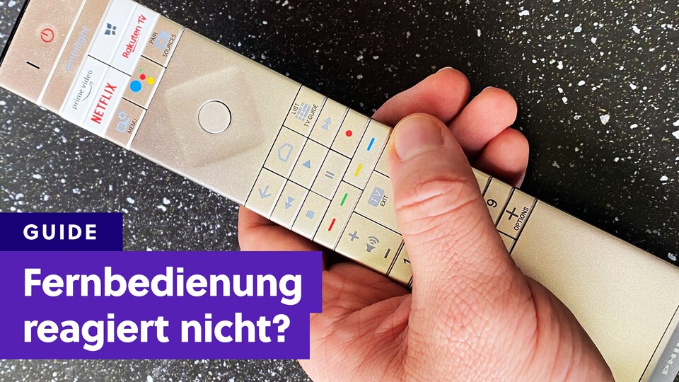 If the remote control refuses to work, this can be more than just the batteries. (Image: Maxe S., Gamestar)