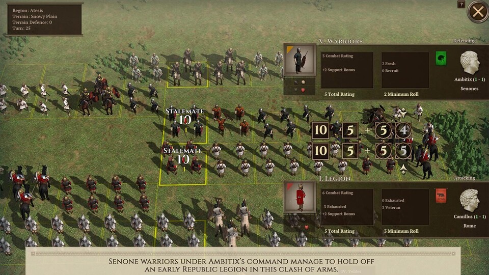 Zeigt den feindlichen Nationen, dass mit dem Imperium Romanum nicht zu spaßen ist!