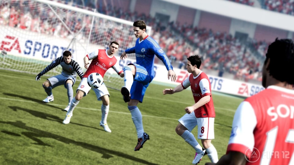 Mit Hilfe vieler neuer Funktionen soll FIFA 12 realistischer werden als die Vorgänger.