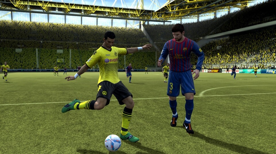 Auch 2011 wieder die Nummer 1 den Spielen: Fifa 12 von Electronic Arts.