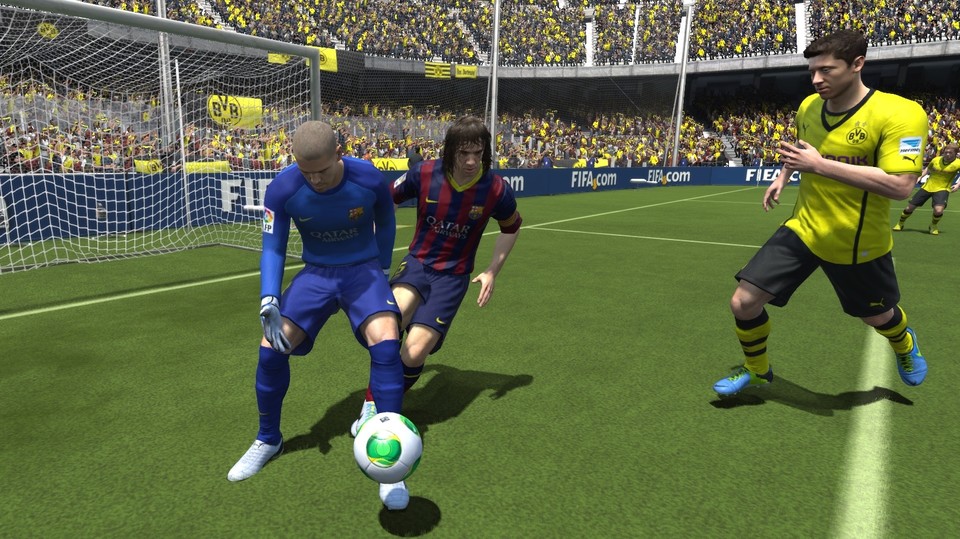 Das dritte Upate für FIFA 14 steht zum Downlaod bereit.