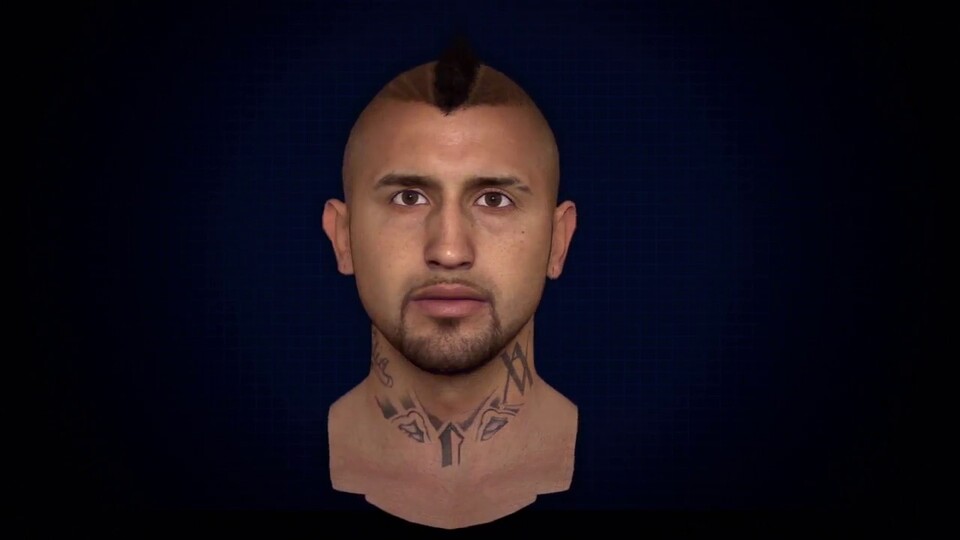 Die Stars des FC Bayern München bekommen in FIFA 17 neue Starheads spendiert. Auch die Tattoos von Arturo Vidal werden detailliert eingefangen.