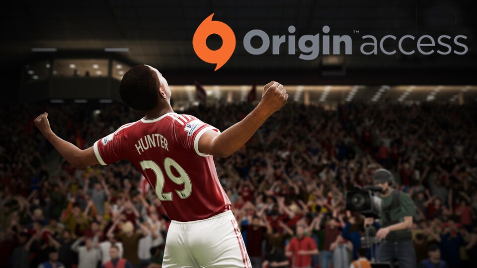 FIFA 17 gibt es jetzt schon auf Origin Access. Da jubelt der FIFA-Spieler. 