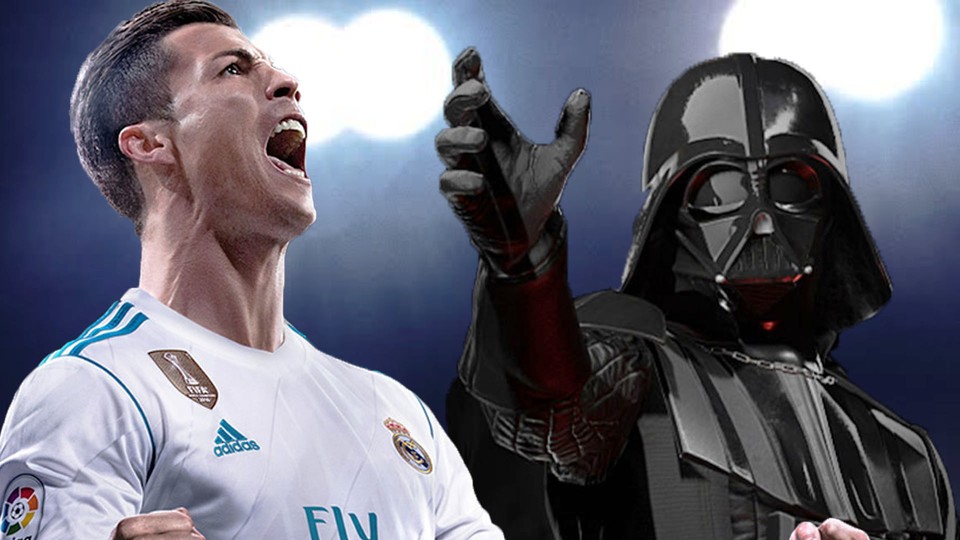 Ein direktes Duell zwischen Cristiano Ronaldo und Darth Vader würde vermutlich zugunsten des Sith-Lords ausgehen. Dennoch ist der Fußballstar wesentlich teurer.