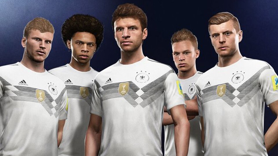 Wer wird bei der WM in Russland im Juni für Deutschland antreten? In FIFA 18 stehen die 30 deutschen Nationalspieler bereits fest. 