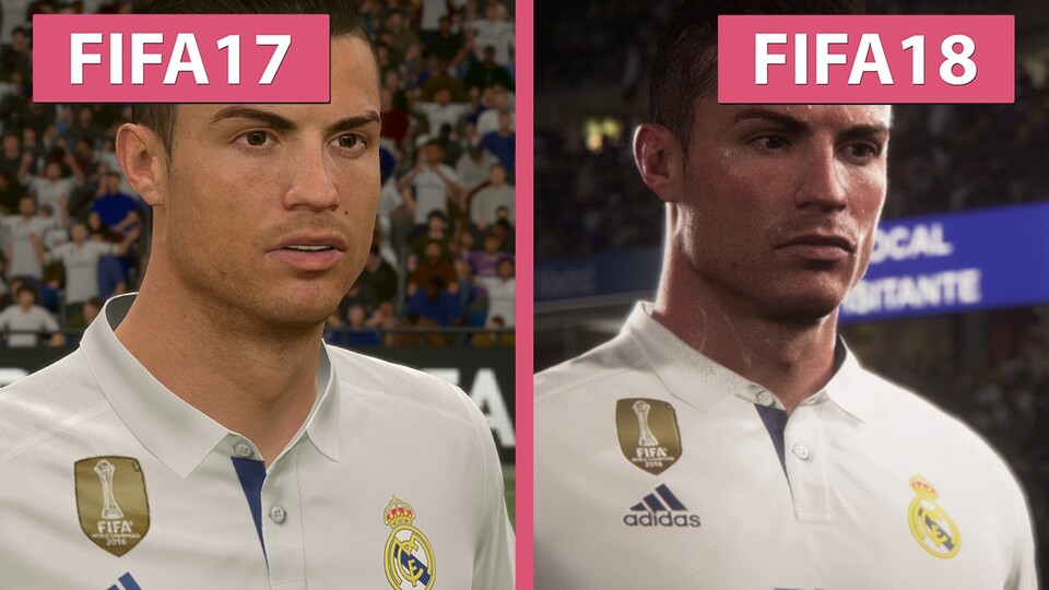 FIFA 18 - Grafikvergleich mit dem Vorgänger FIFA 17