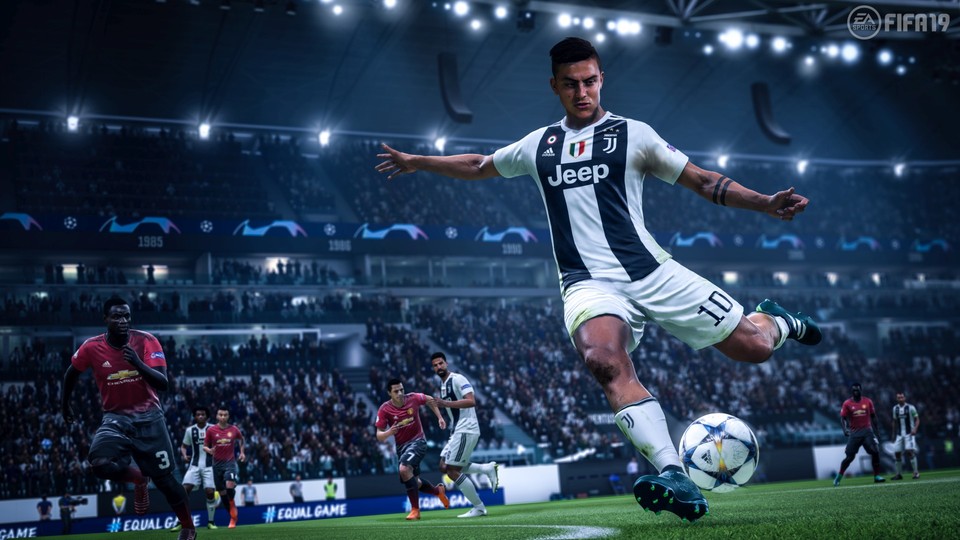 Spieler in FIFA 19 kämpfen realistischer um den Ball.