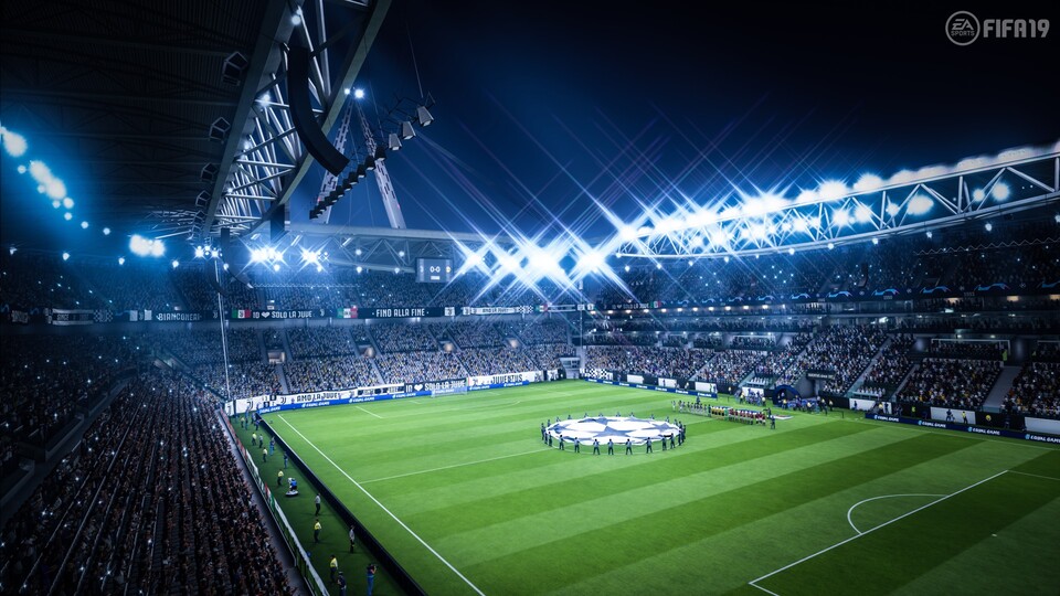 Die Champions League soll in FIFA 19 ihre ganz eigene Atmosphäre versprühen.