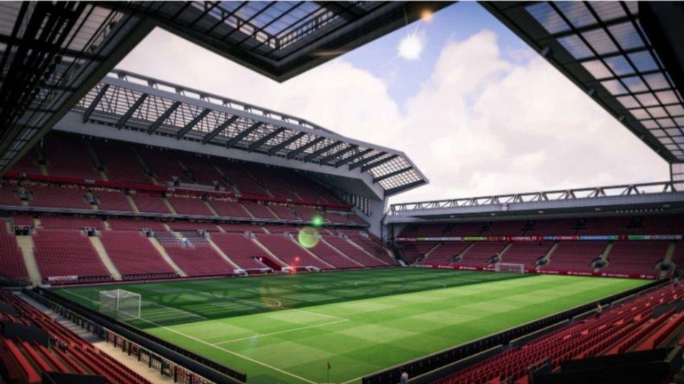 Anfield, die Spielstätte des FC Liverpool, können wir in FIFA 20 bespielen, andere Stadien fehlen dafür dieses Jahr.
