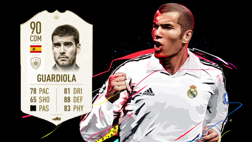 Die prominentesten Neuzugänge bei den Ikonen von FIFA 20 heißen Zinedine Zidane und Pep Guardiola.
