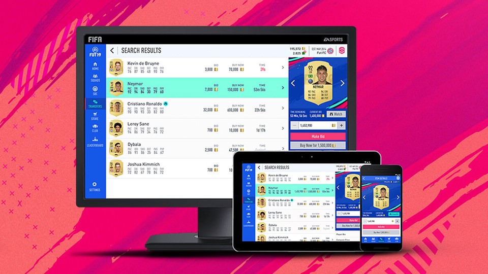 FIFA 22: Web App ist live – Ohne Probleme bei Login, Download und  Transfermarkt