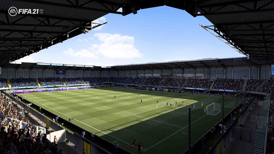 Die Benteler-Arena ist die Heimspielstätte des SC Paderborn und Teil von FIFA 21.