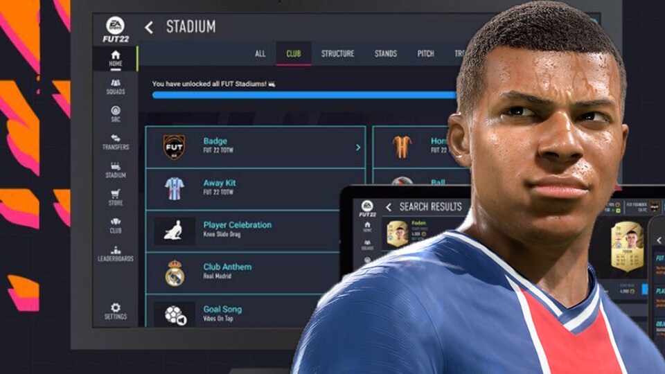 FIFA 22: Web App ist live – Ohne Probleme bei Login, Download und  Transfermarkt