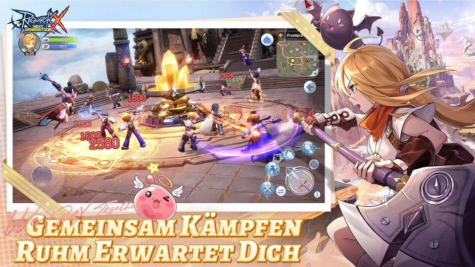 Putzige Charaktere, bunte Grafik und packende Teamfights sind Markenzeichen der Ragnarok-IP.