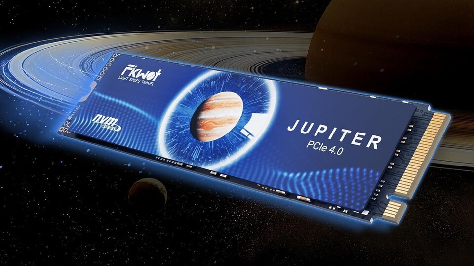 Bis zum Jupiter schafft es die SSD wahrscheinlich nicht, aber sie ist trotzdem verdammt fix unterwegs.