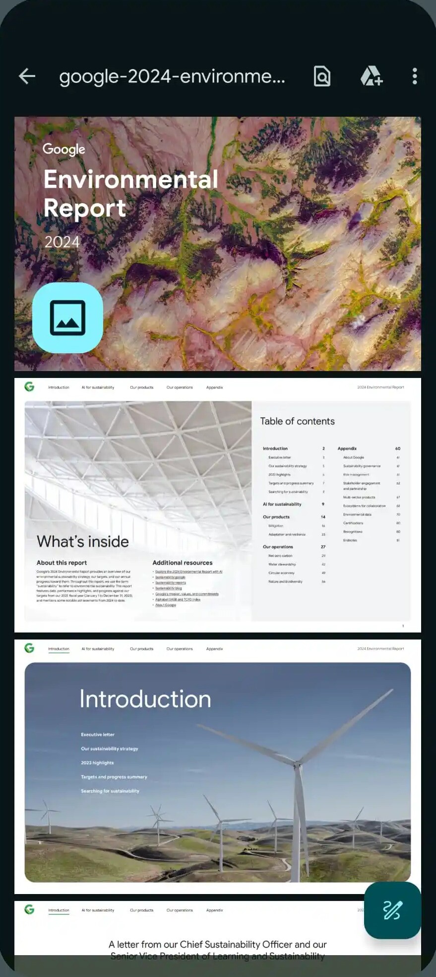 Das alte Design mit Drive-Button (Quelle: 9to5Google)