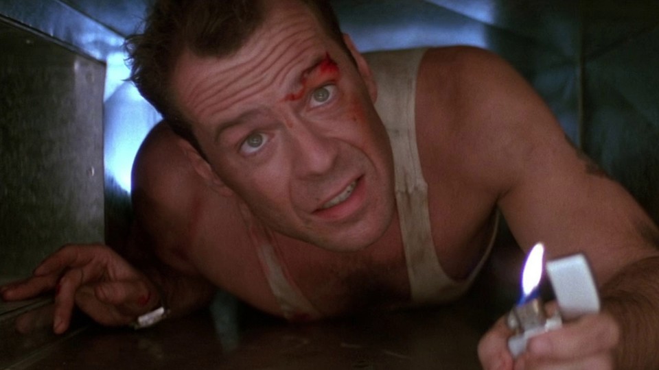 Bruce Willis in seiner legendären Rolle als John McClane in Stirb langsam.