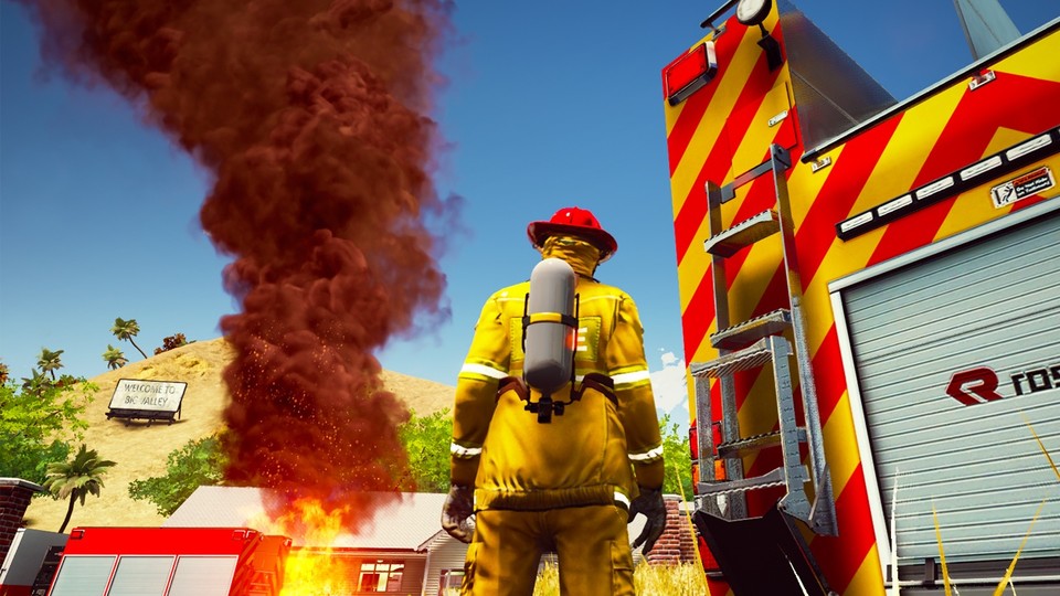 Firefighting Simulator - Pre-Alpha-Gameplay mit Wohnungsbrand und Entwickler