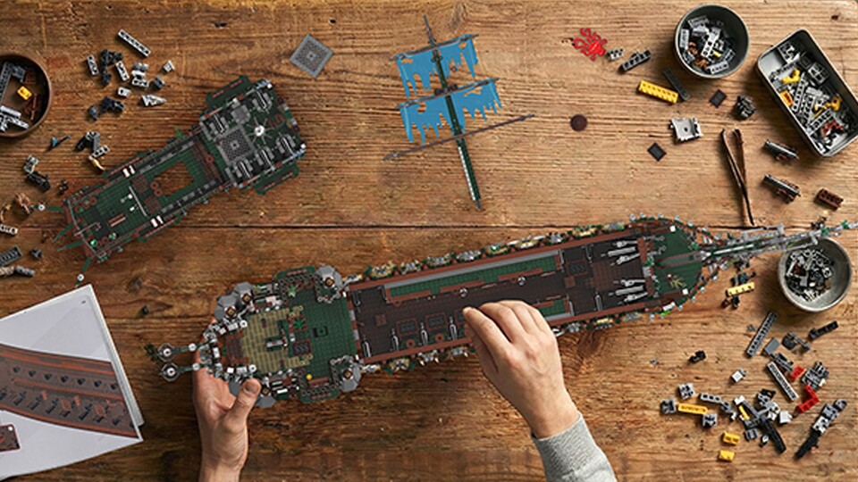 Das Klemmbaustein-Set von Mould King, einer der wohl besten Alternativen zu LEGO, ist einfach schön, riesig und detailverliebt.