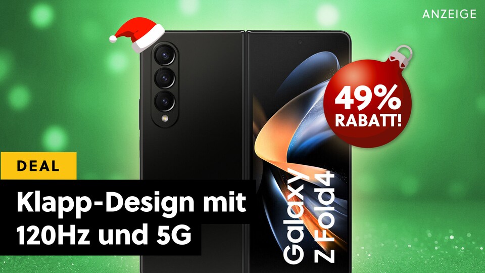 Das Hauptdisplay des Galaxy Z Fold4 beeindruckt nicht nur in der Größe, sondern auch in der Robustheit.