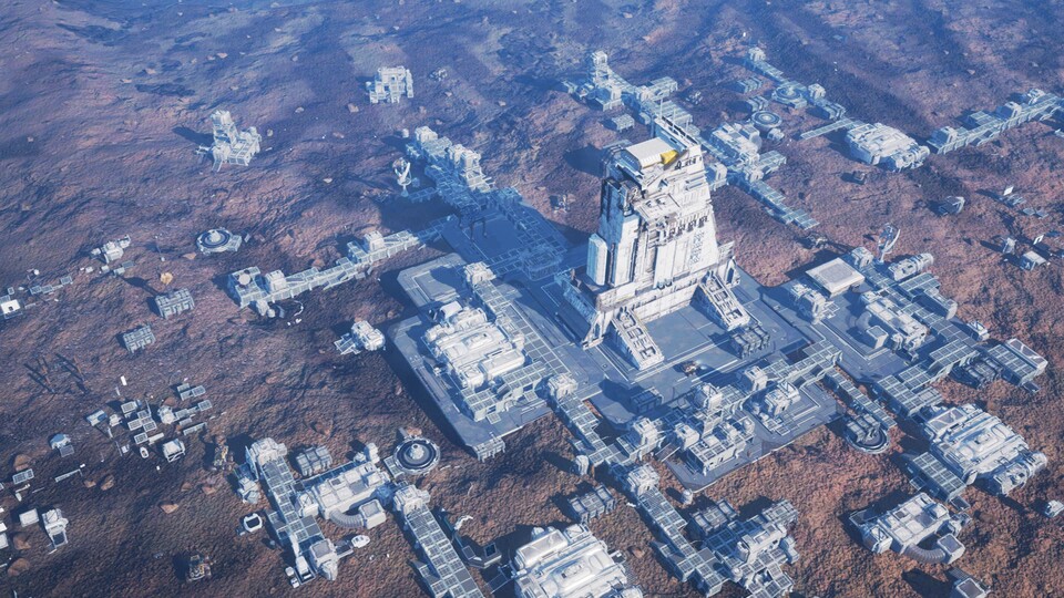 Die Kolonien in For the Stars können ziemlich groß werden.