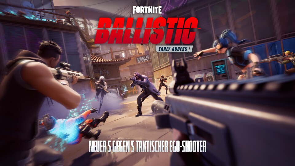 In Fortnite Ballistic geht es taktisch und bunt zu!