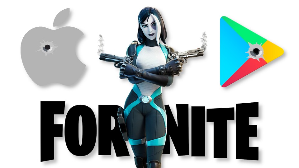 Fortnite reduziert die Preise für V-Bucks unter anderem im App Store dauerhaft - und fliegt deshalb sowohl aus Apples App Store für iOS als auch aus Googles Play Store für Android.