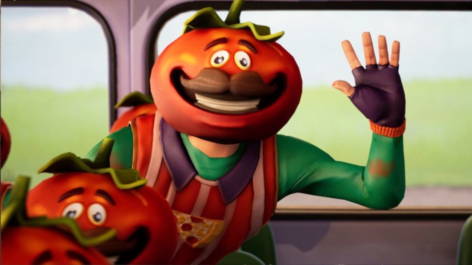 Der Dresscode für die Fortnite-Map von Heinz ist ja wohl deutlich: Hier muss der Tomaten-Skin her!