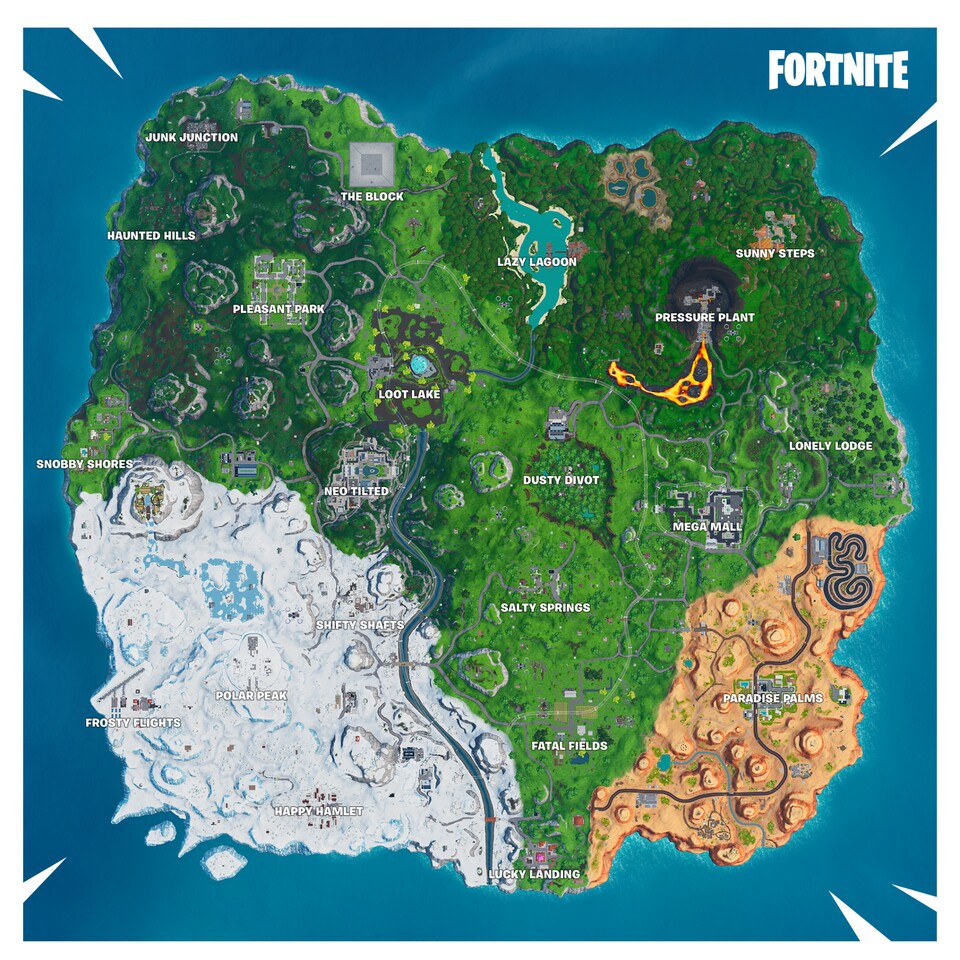 Fortnite-Map: Season 9