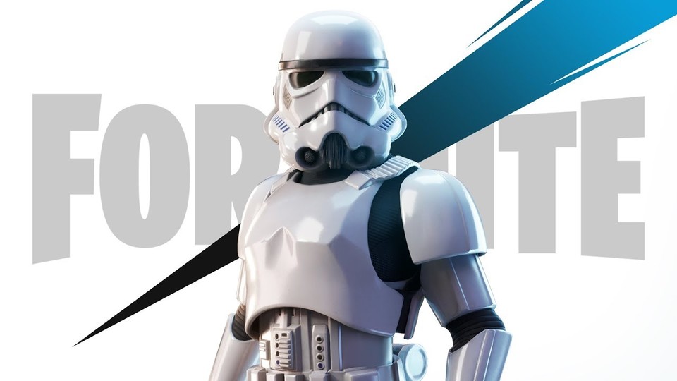 Fortnite verkauft einen Sturmtruppler-Skin aus Star Wars.