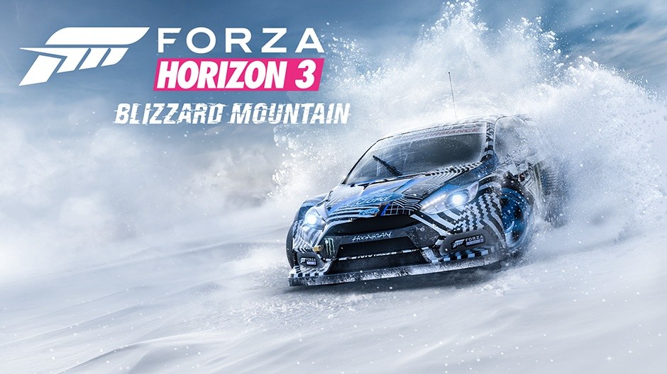 Forza Horizon 3 bietet bald Schnee und Eis mit der Erweiterung Blizzard Mountain.