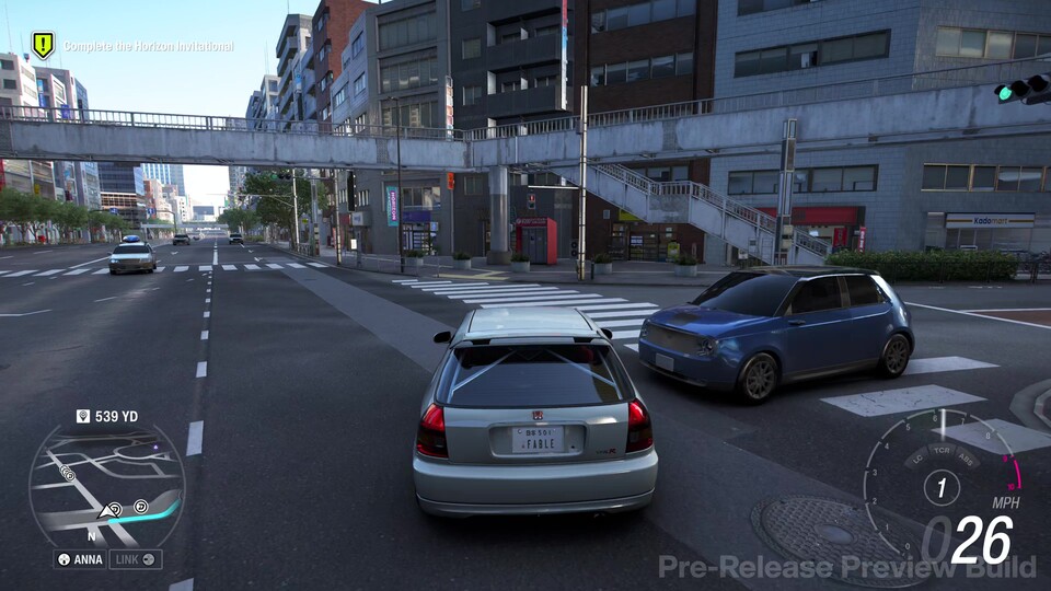 Die Stadt-Landschaft von Tokyo ist im Spiel realitätsnah nachgebaut