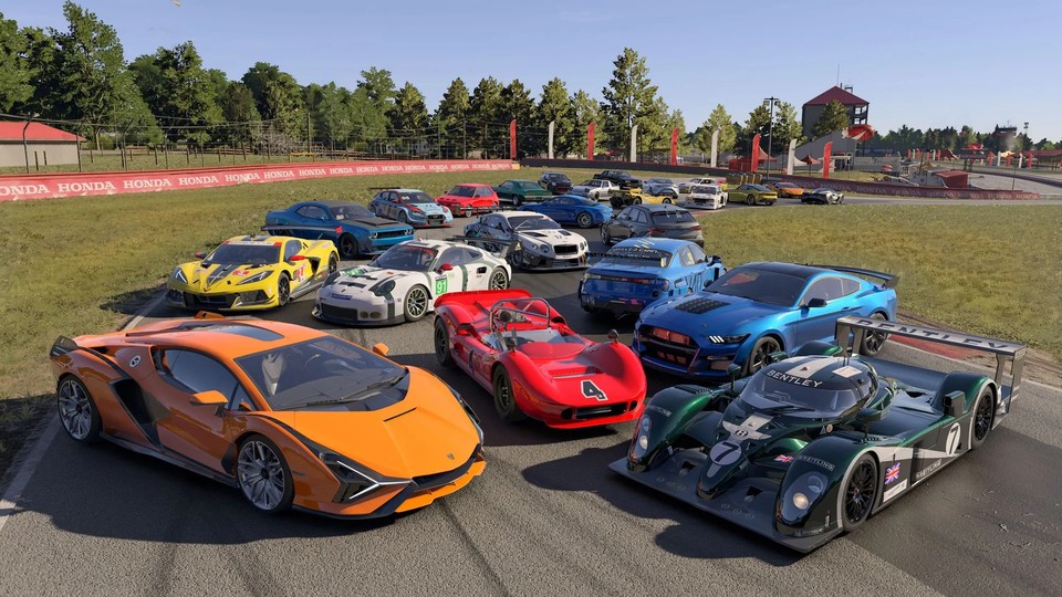 Welches Auto darf es denn sein? Forza Motorsport dürfte für jeden Geschmack etwas zu bieten haben.