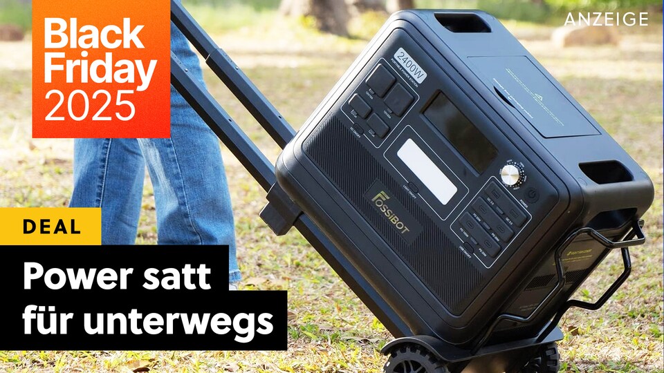 Mit dieser Powerstation seid ihr für die nächste Festivalsaison gerüstet. Oder ihr veranstaltet spontan eine LAN-Party am Strand.