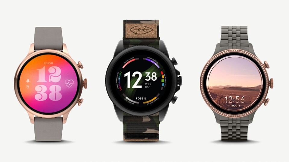 Die Fossil Gen 6 Smartwatch ist vermutlich die individualisierbarste Smartwatch auf dem Markt.