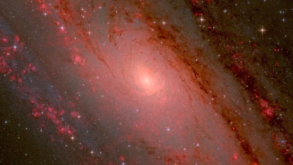 Das Zentrum der Galaxie Messier-31 - auch Andromeda genannt.
(Bildquelle Weitang Liang, Qi Yang and Chuhong Yu)